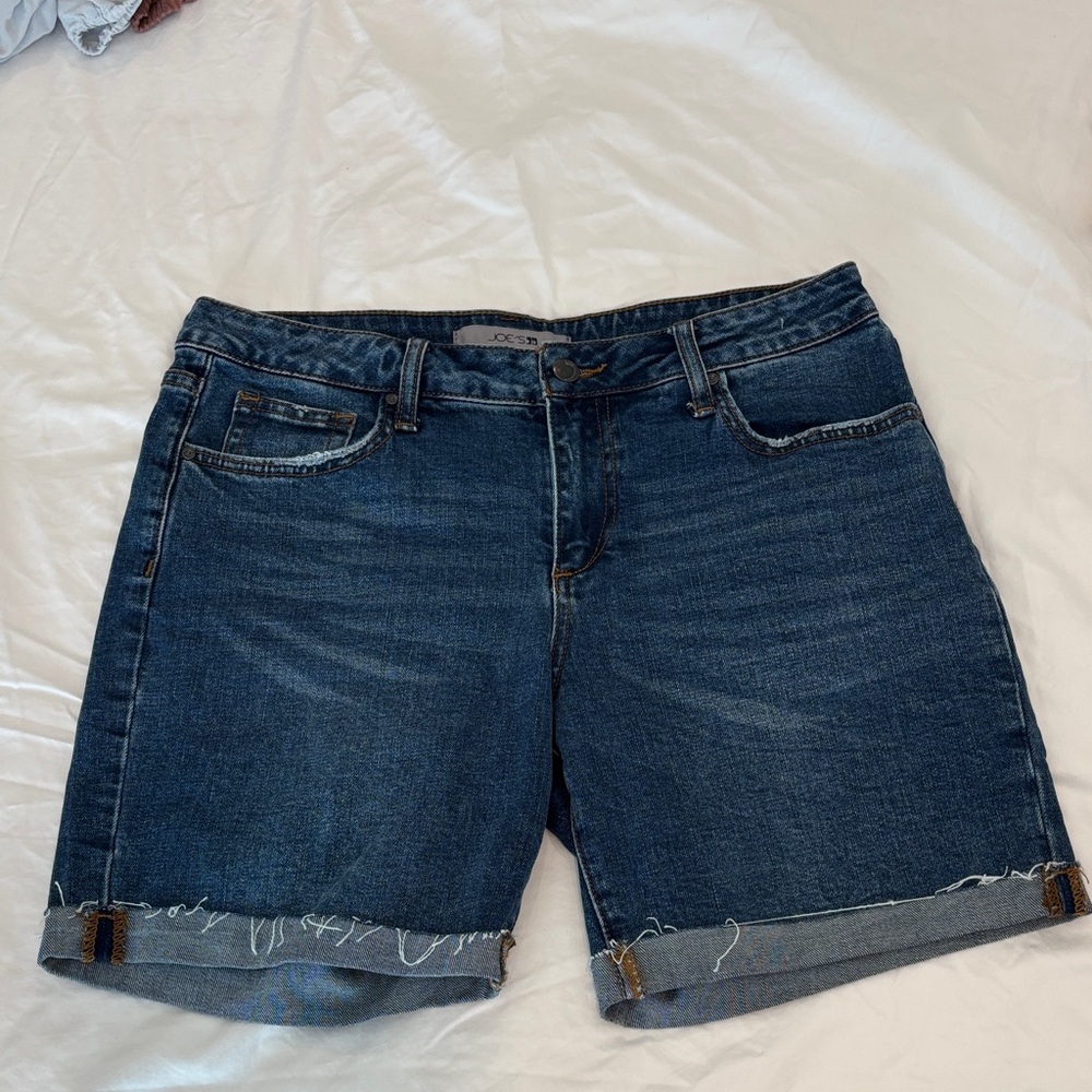 Joe's Jeans Dark Blue Denim Shorts